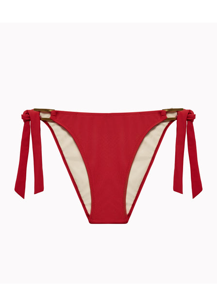 Miss Mandalay Boudoir Beach Side Tie Bikini Bottom - Womens Swimwear