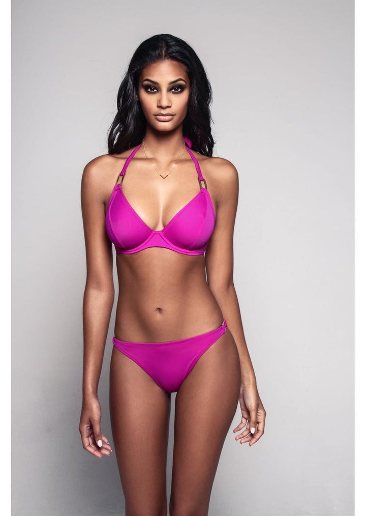 Miss Mandalay Swimwear - Dream Full Bust Halterneck Bikini Top - D