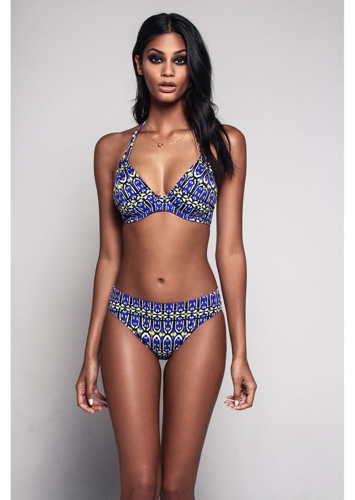 Miss Mandalay Swimwear - Azura Full Bust Halter Bikini Top D - GG